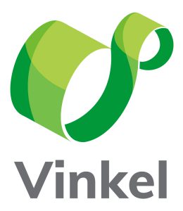 Logotipo Vinkel -vertical fondo blanco